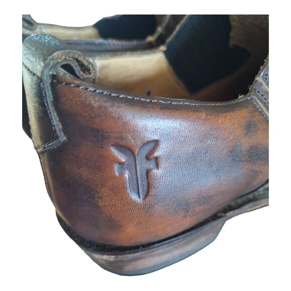 FRYE Women's Billy Shootie Western Boot Oiled Vintage Leather women's 7.5 Mexico - Picture 6 of 15